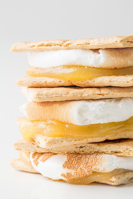 lemon meringue pie s'mores and other s'mores ideas
