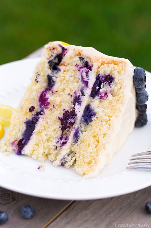 Lemon-Blueberry Cake
