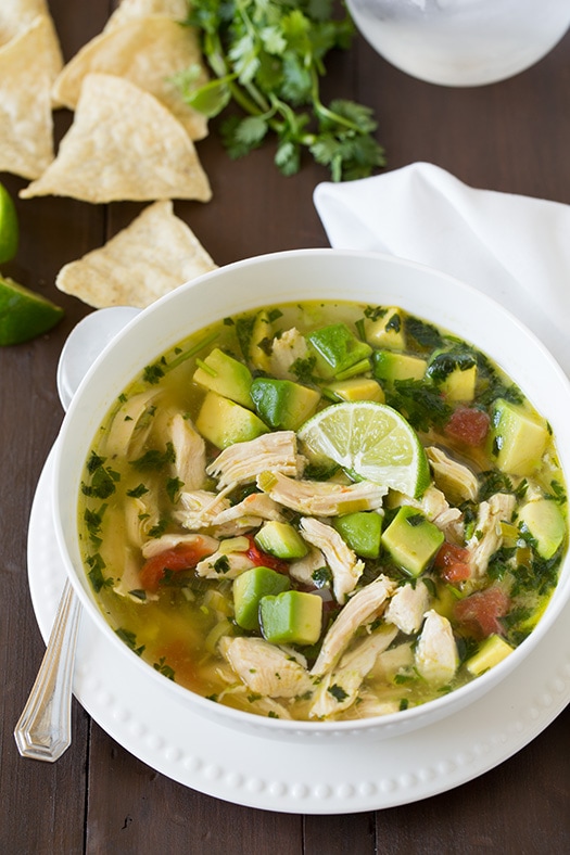 Chicken Avocado Lime Soup | Cooking Classy