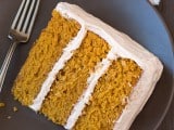 Pumpkin Cake with Cinnamon Cream Cheese Frosting | Cooking Classy
