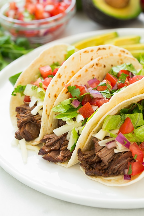 Slow Cooker Barbacoa Beef Tacos (Chipotle Copycat) | Cooking Classy