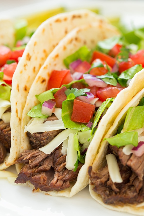 Slow Cooker Barbacoa Beef Tacos (Chipotle Copycat) | Cooking Classy