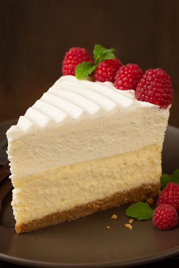 Vanilla Bean Cheesecake (Cheesecake Factory Copycat) | Cooking Classy