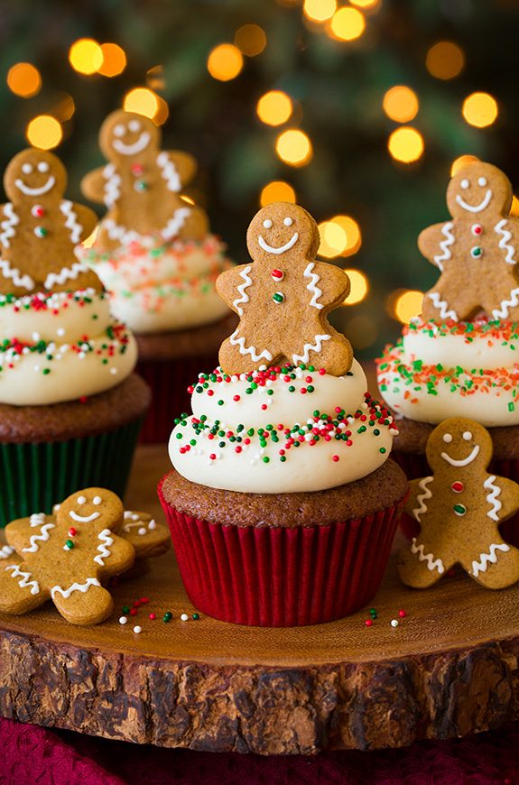 Gingerbread Cupcakes | Cooking Classy