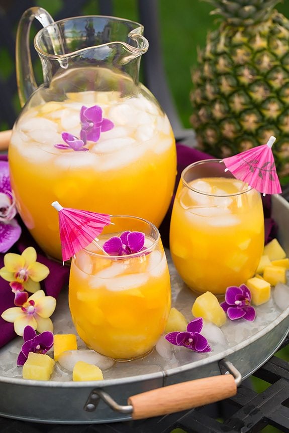 Pineapple Mango Lemonade | Cooking Classy