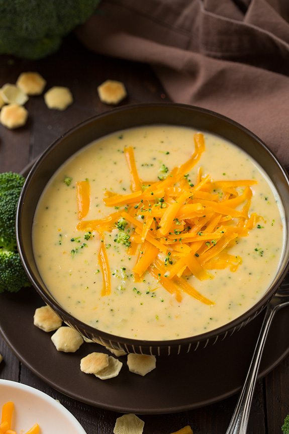 The Best Broccoli Cheese Soup Recipe - Cooking Classy