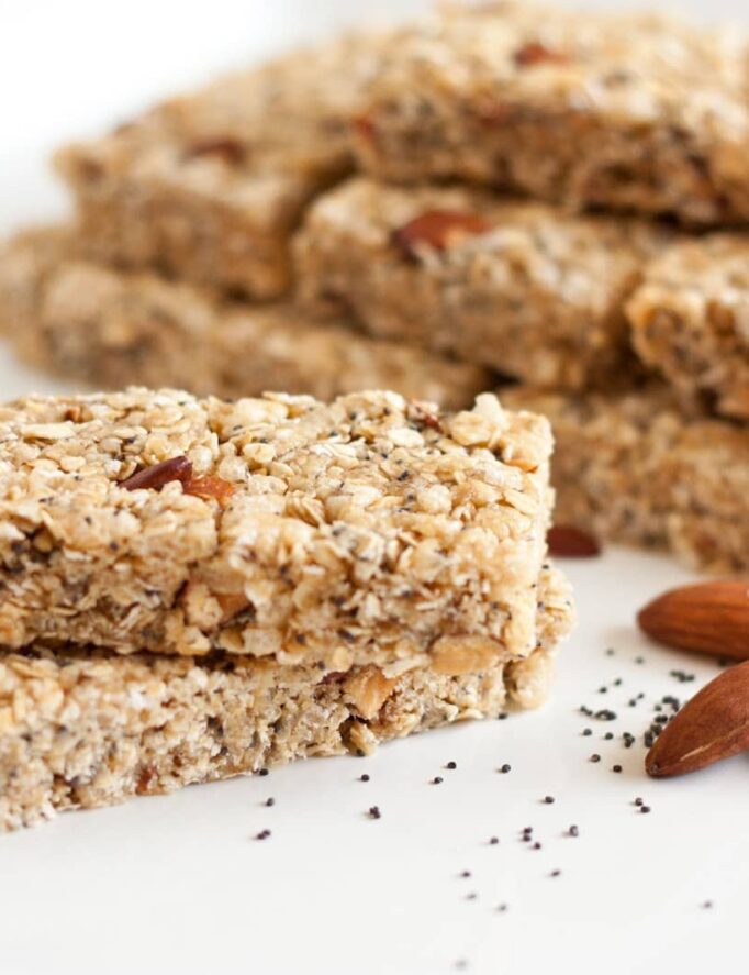 Easiest Microwave Chewy Peanut Butter Granola Bars Cooking Classy