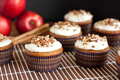 Fall Apple Cupcakes