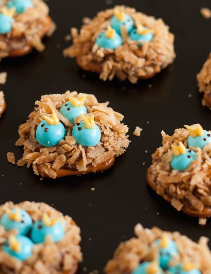 Bird's Nest Rolo Pretzels Cooking Classy