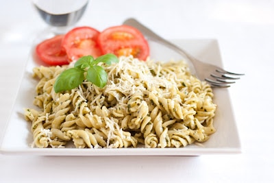 Browned Butter Almond Pesto Pasta