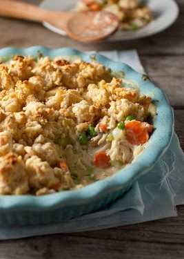 Chicken Pot Pie Crumble Cooking Classy