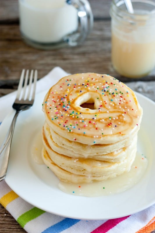 Doughnut Pancakes | Easy Pancake Recipes 