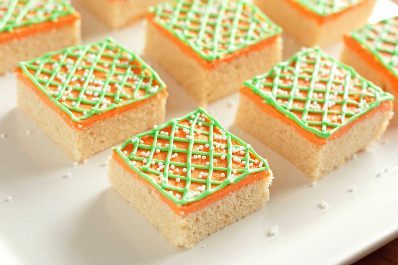 Easter Sugar Cookie Squares Cooking Classy