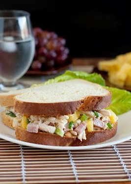 Hawaiian Chicken Salad Sandwiches Cooking Classy