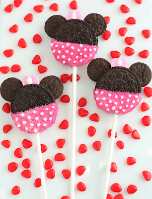 Minnie & Mickey Mouse Oreo Cookie Pops