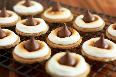 S'mores bites toasted