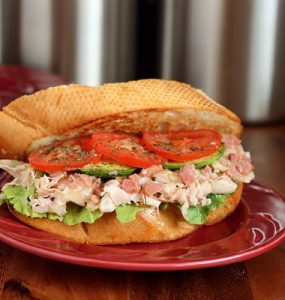 Toasted Turkey and Ham Sandwich - 47