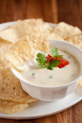 Queso Blanco Dip with tortilla chips