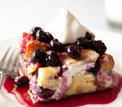 Overnight Blueberry French Toast Cooking Classy