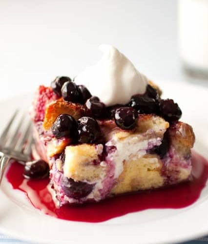 Overnight Blueberry French Toast Cooking Classy