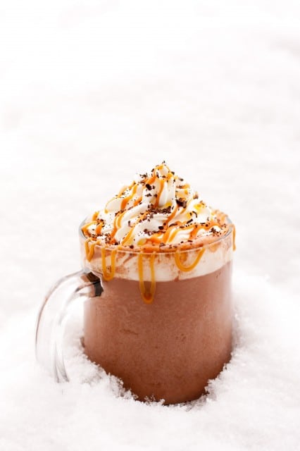 caramel hot chocolate