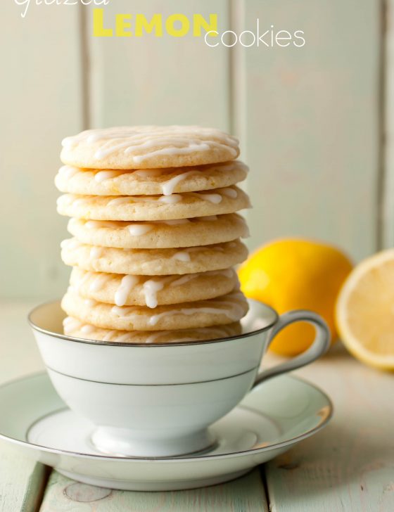 Glazed Lemon Sour Cream Cookies Cooking Classy