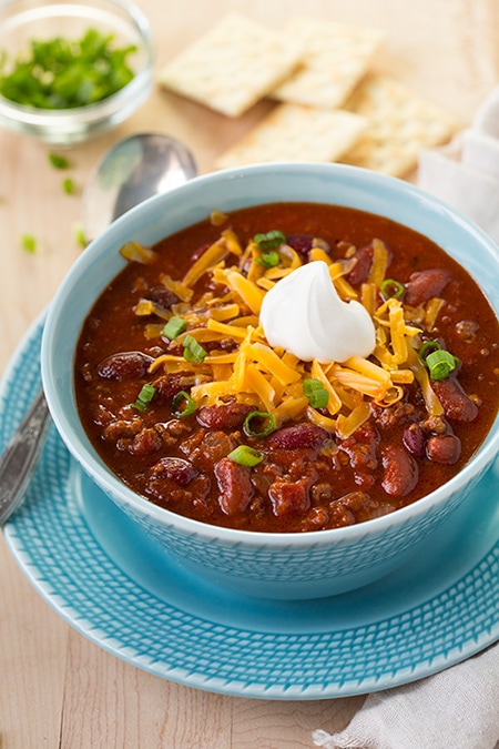 Slow Cooker Chili | Cooking Classy