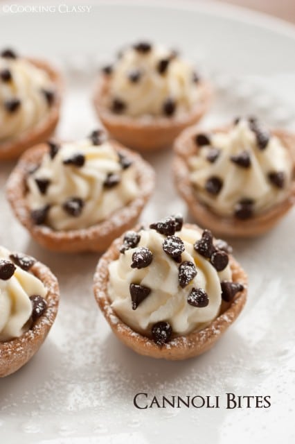 Cannoli Bites {Cooking Classy}