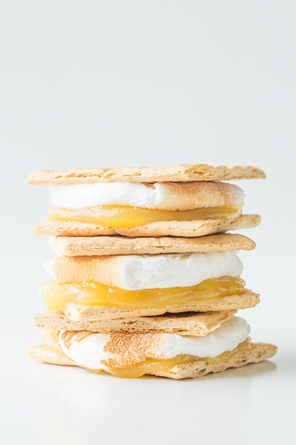 lemon meringue pie s'mores | Cooking Classy
