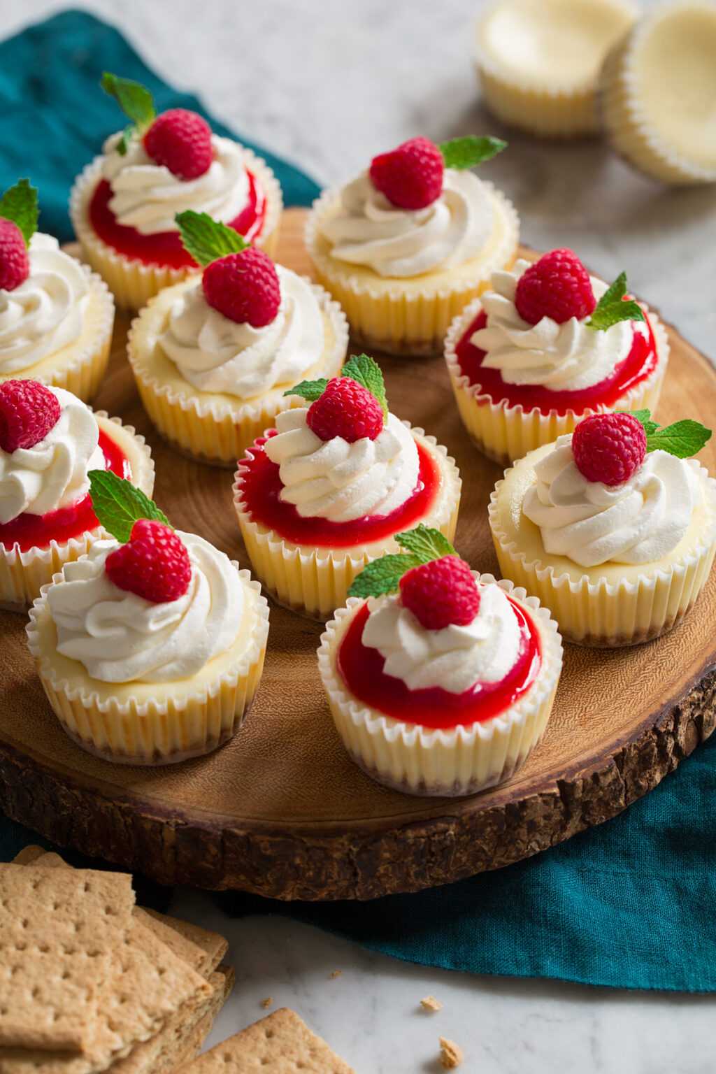 Mini Cheesecakes - Cooking Classy