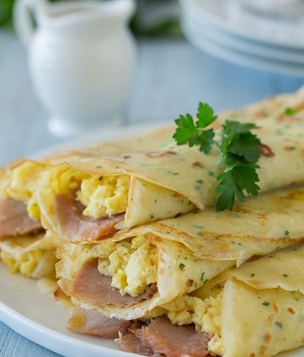 Herb Crepes With Eggs Swiss Ham And Browned Butter Cooking Classy,Getting Rid Of Rats In Chicken Coop