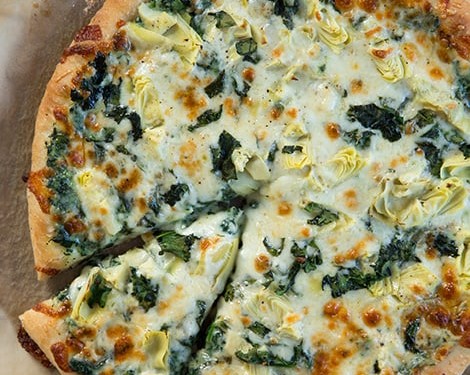 Homemade Artichoke Pizza With Spinach Cooking Classy