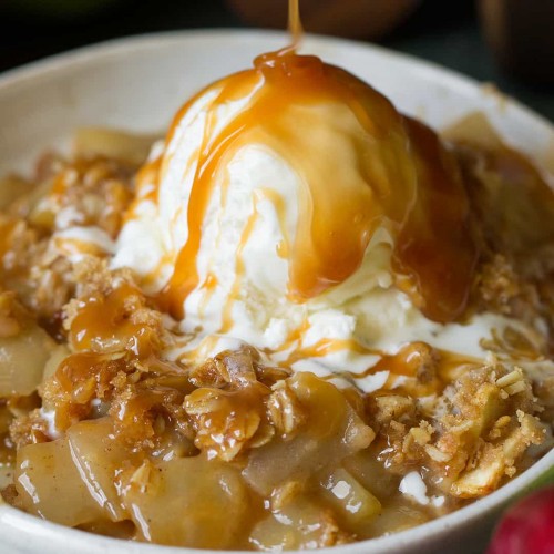 Easy Apple Crisp Recipe {With Video} Cooking Classy