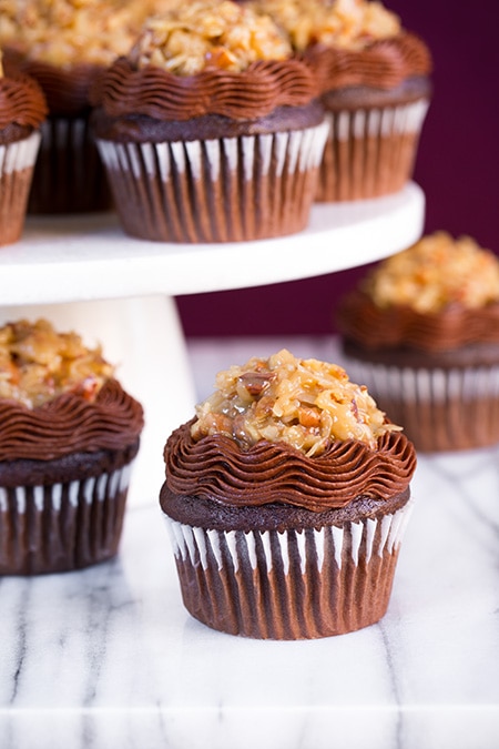 German Chocolate Cupcakes | Cooking Classy