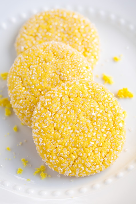 Chewy Lemon Sugar Cookies | Cooking Classy