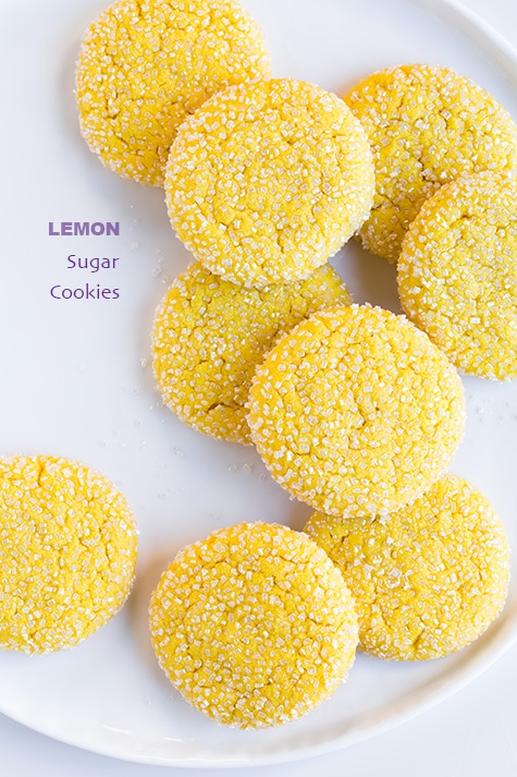 Chewy Lemon Sugar Cookies | Cooking Classy