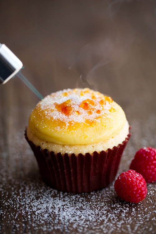 Creme Brulee Cupcakes | Cooking Classy