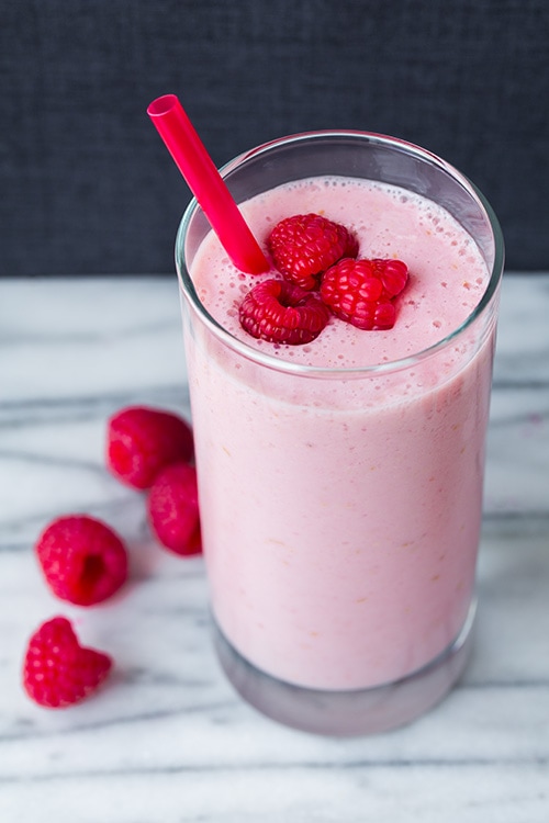 Raspberry Banana Smoothies | Cooking Classy