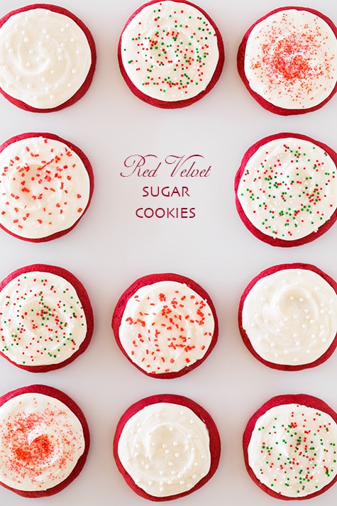 Red Velvet Sugar Cookies with Cream Cheese Frosting | Cooking Classy