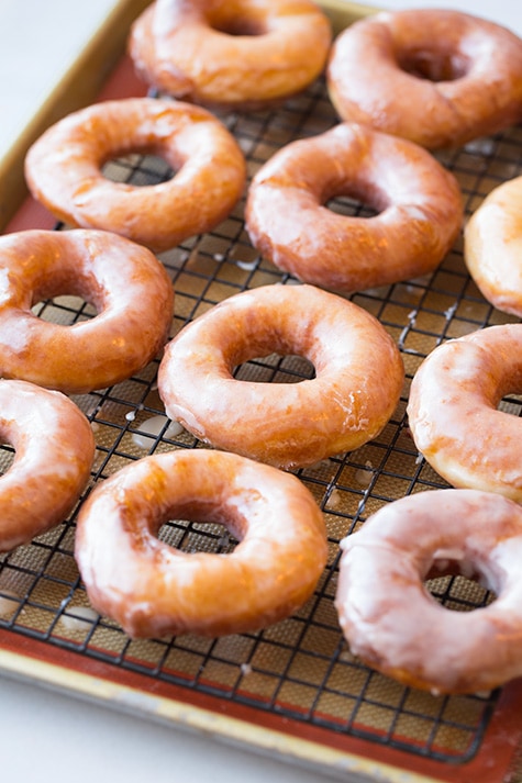 Krispy Kreme Doughnut Copycat Recipe | Cooking Classy