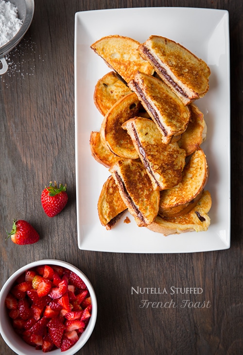 Nutella Stuffed French Toast with Macerated Strawberries | Cooking Classy