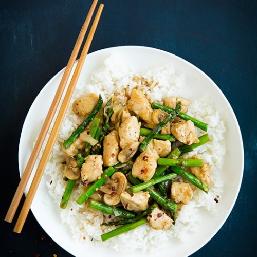 Ginger Chicken Stir Fry With Asparagus Cooking Classy