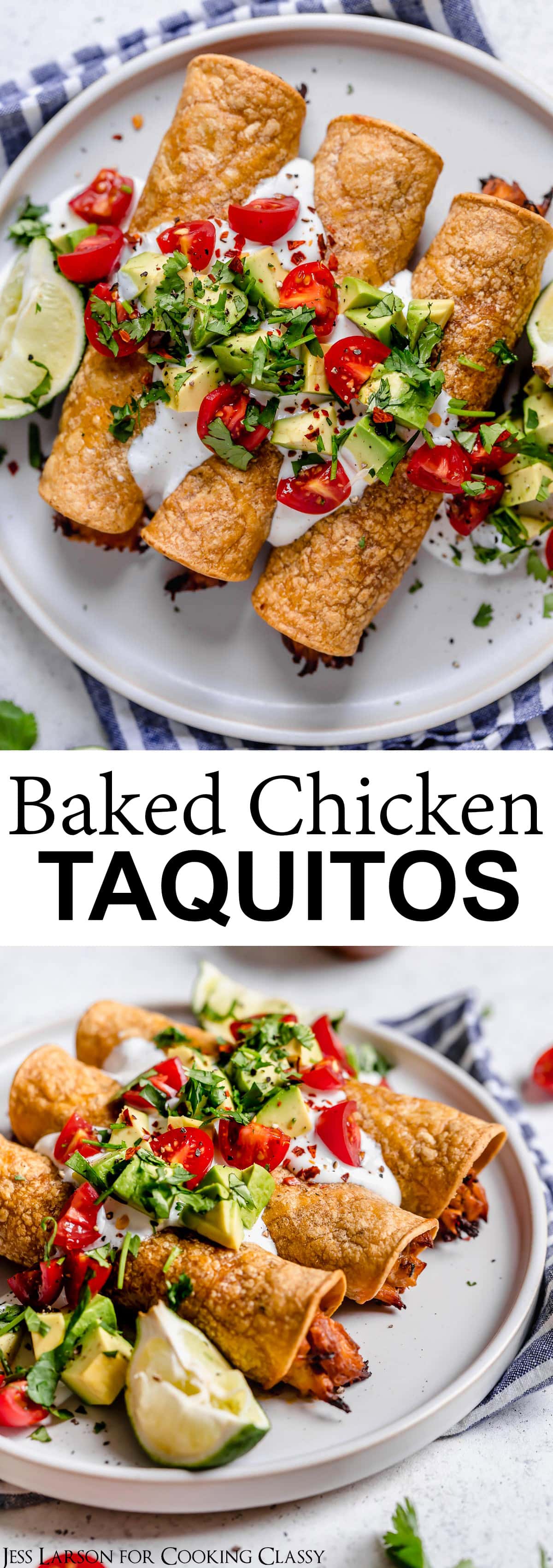 Taquitos De Pollo Al Horno Cocina Con Clase