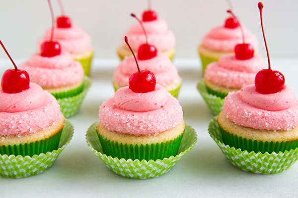Cherry Limeade Cupcakes | Cooking Classy