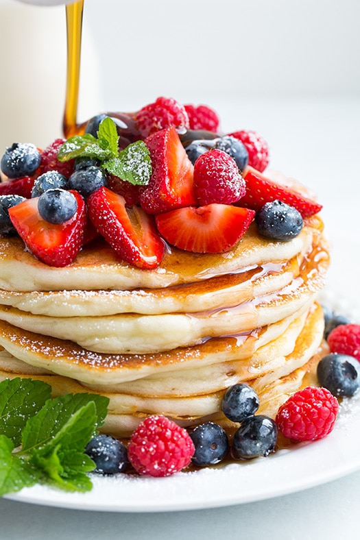 Gluten-Free Buttermilk Pancakes | Cooking Classy