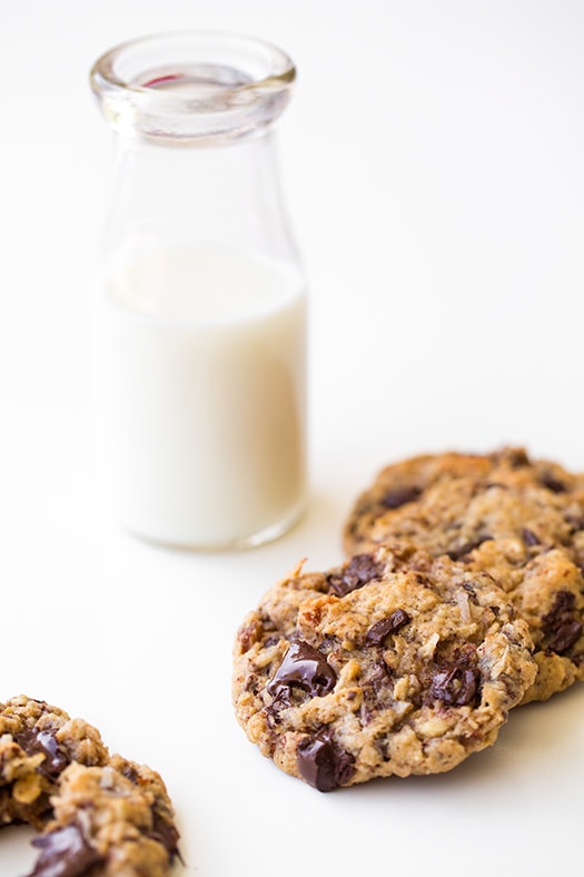 Oatmeal Coconut Almond Chocolate Chunk Cookies Cooking Classy
