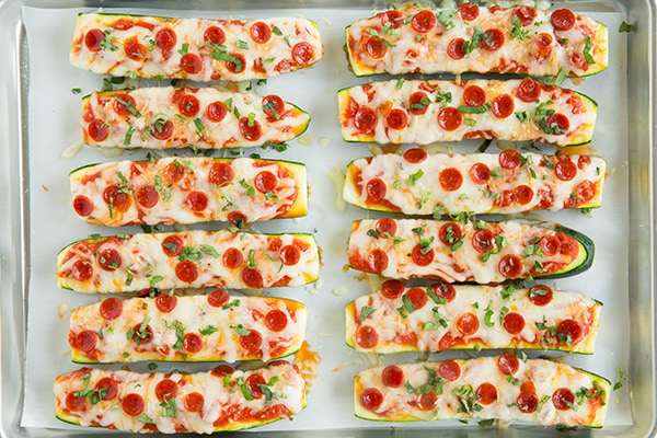Zucchini Pizza Boats | Cooking Classy