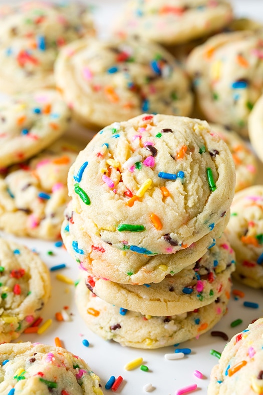 Funfetti Pudding Mix Cookies | Cooking Classy