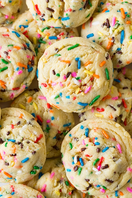 Funfetti Pudding Mix Cookies | Cooking Classy