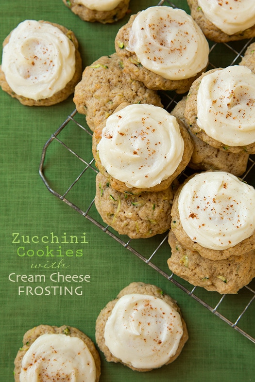 Zucchini Cookies with Cream Cheese Frosting | Cooking Classy